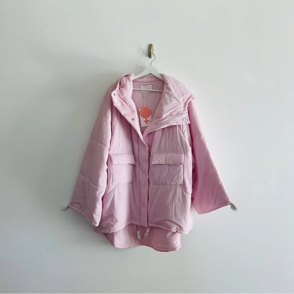Selkie Baby Soft After Party Puffer Jacket Puff Coat M Fairycore Romantic NWT​